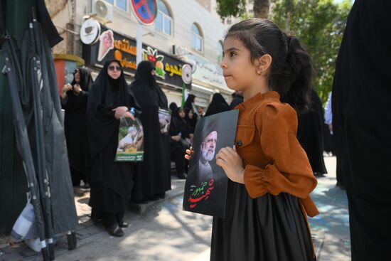 Iran President Death Farewell