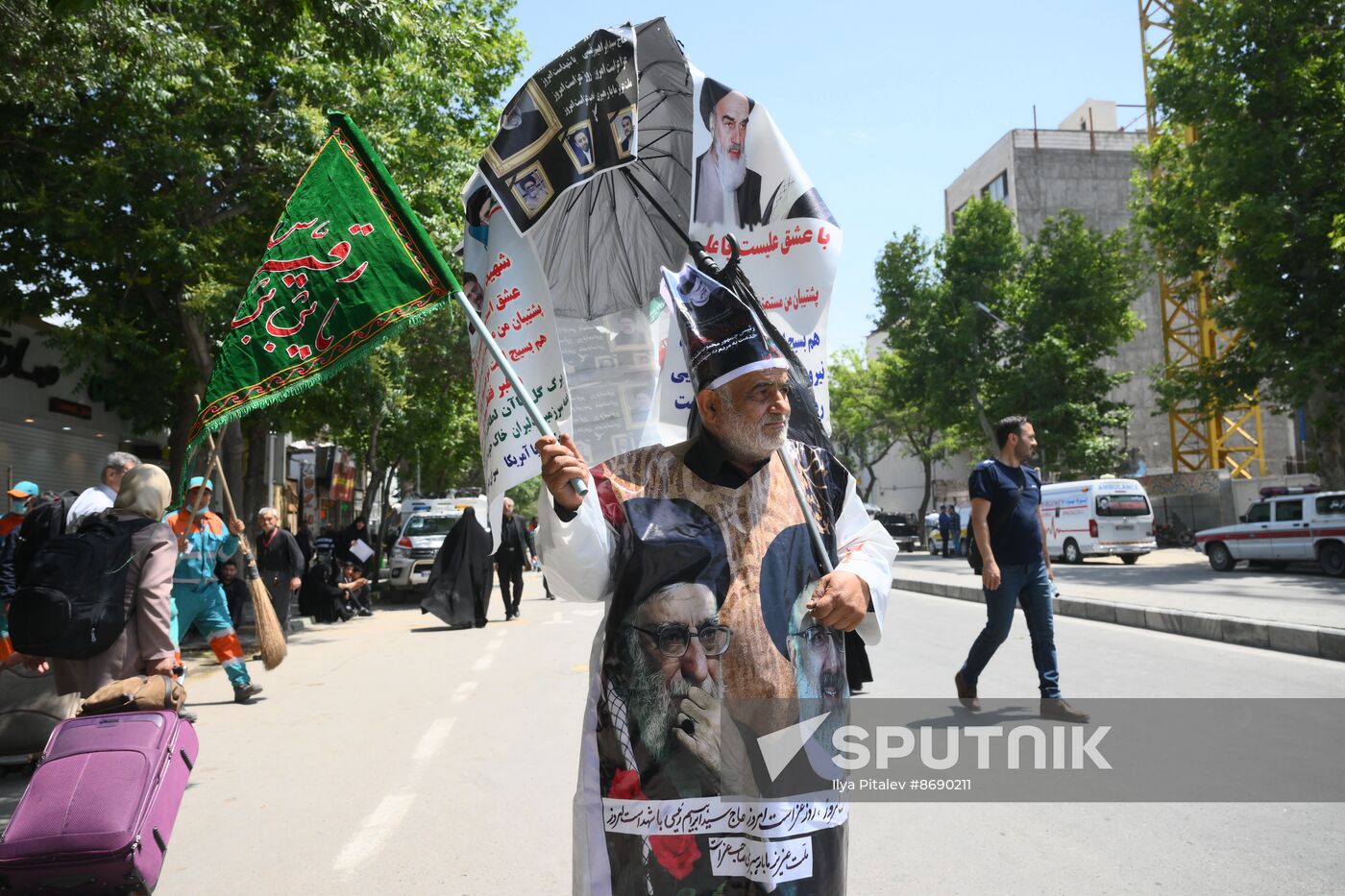 Iran President Death Farewell