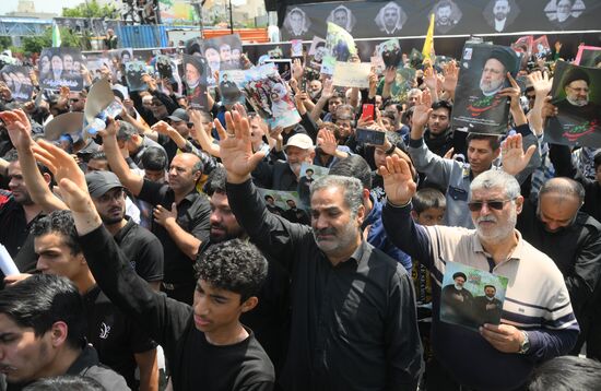 Iran President Death Farewell