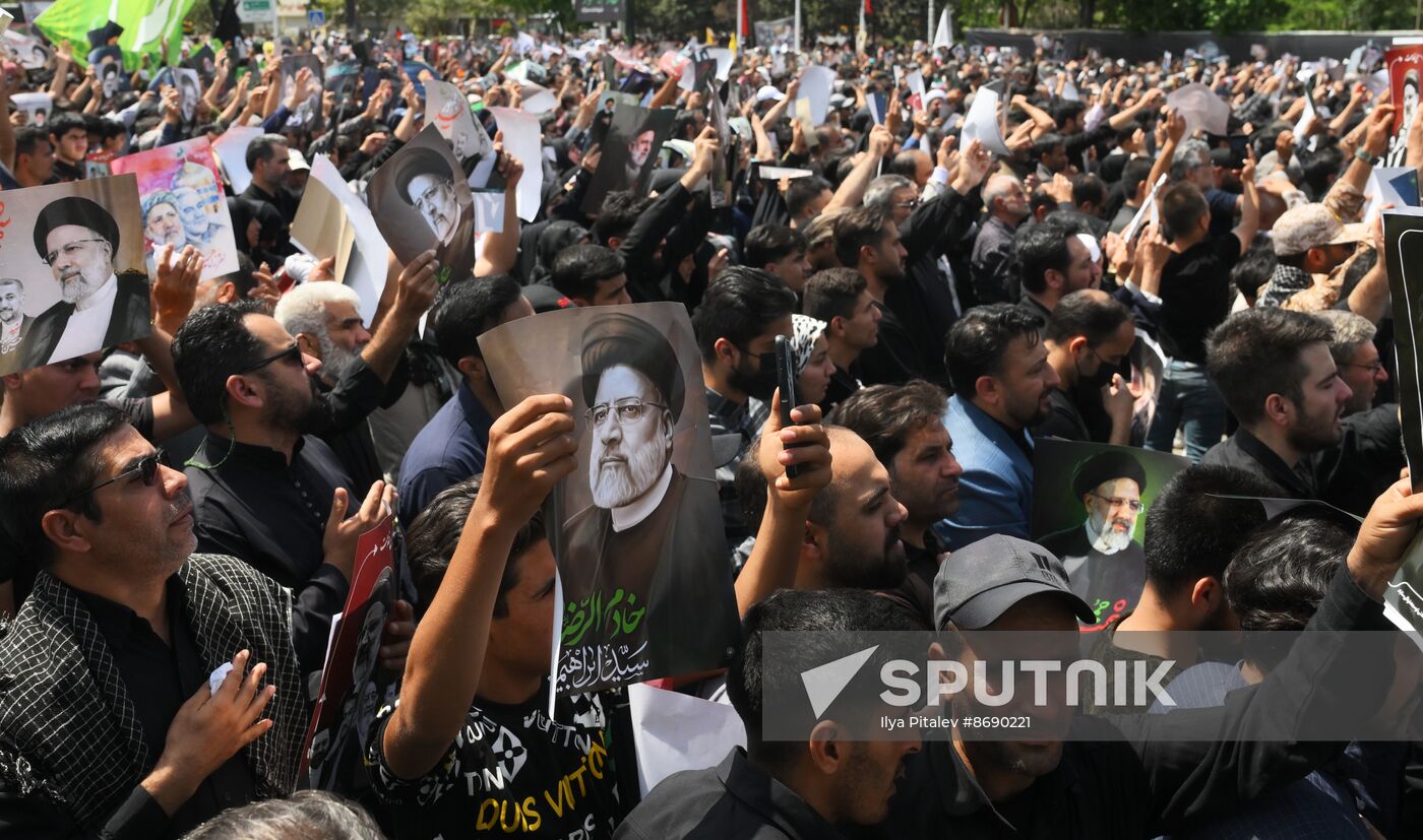 Iran President Death Farewell