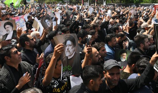 Iran President Death Farewell