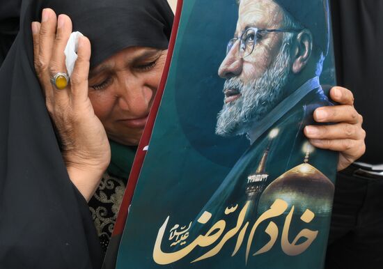 Iran President Death Farewell