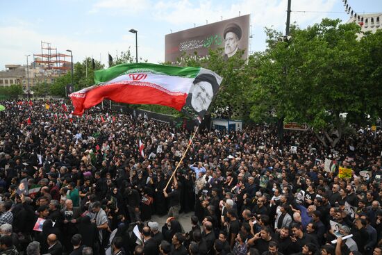 Iran President Death Farewell