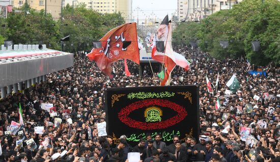 Iran President Death Farewell