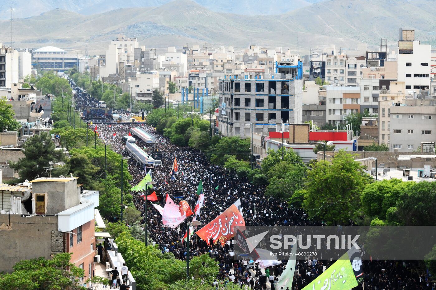 Iran President Death Farewell