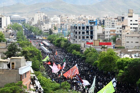 Iran President Death Farewell