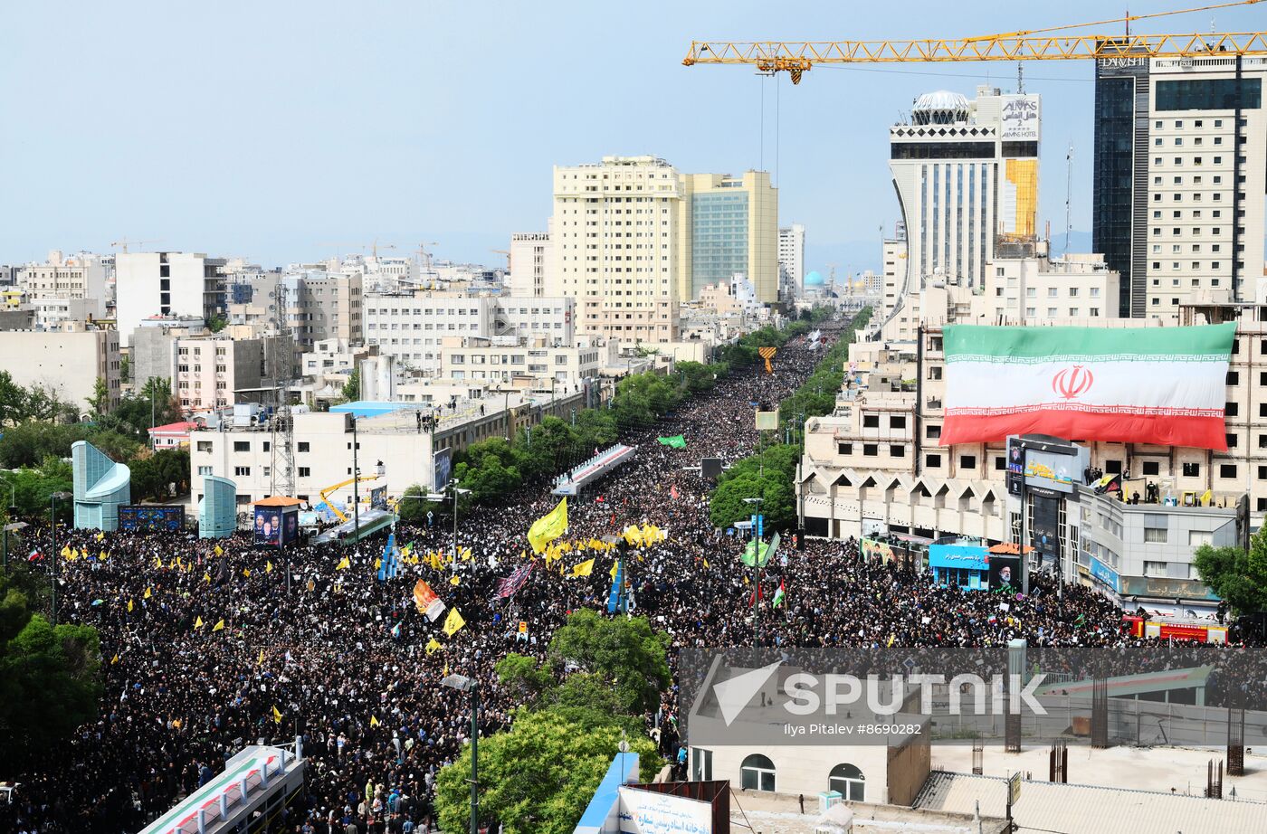 Iran President Death Farewell