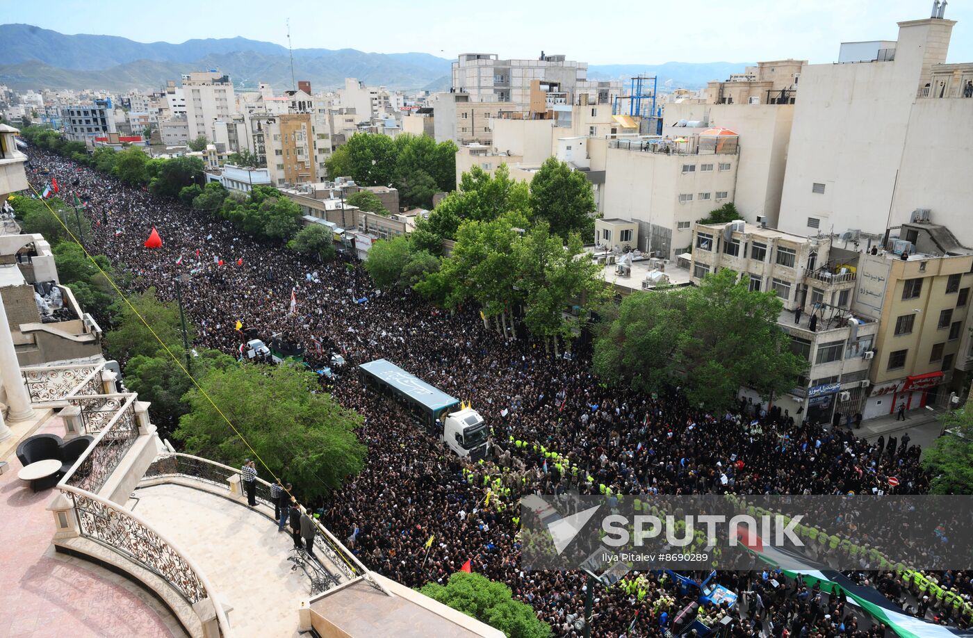 Iran President Death Farewell