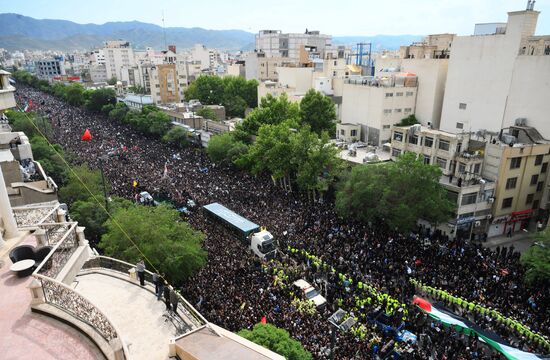 Iran President Death Farewell