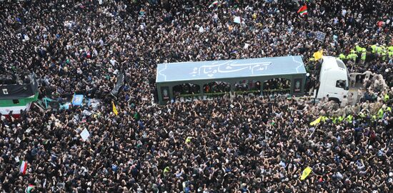 Iran President Death Farewell