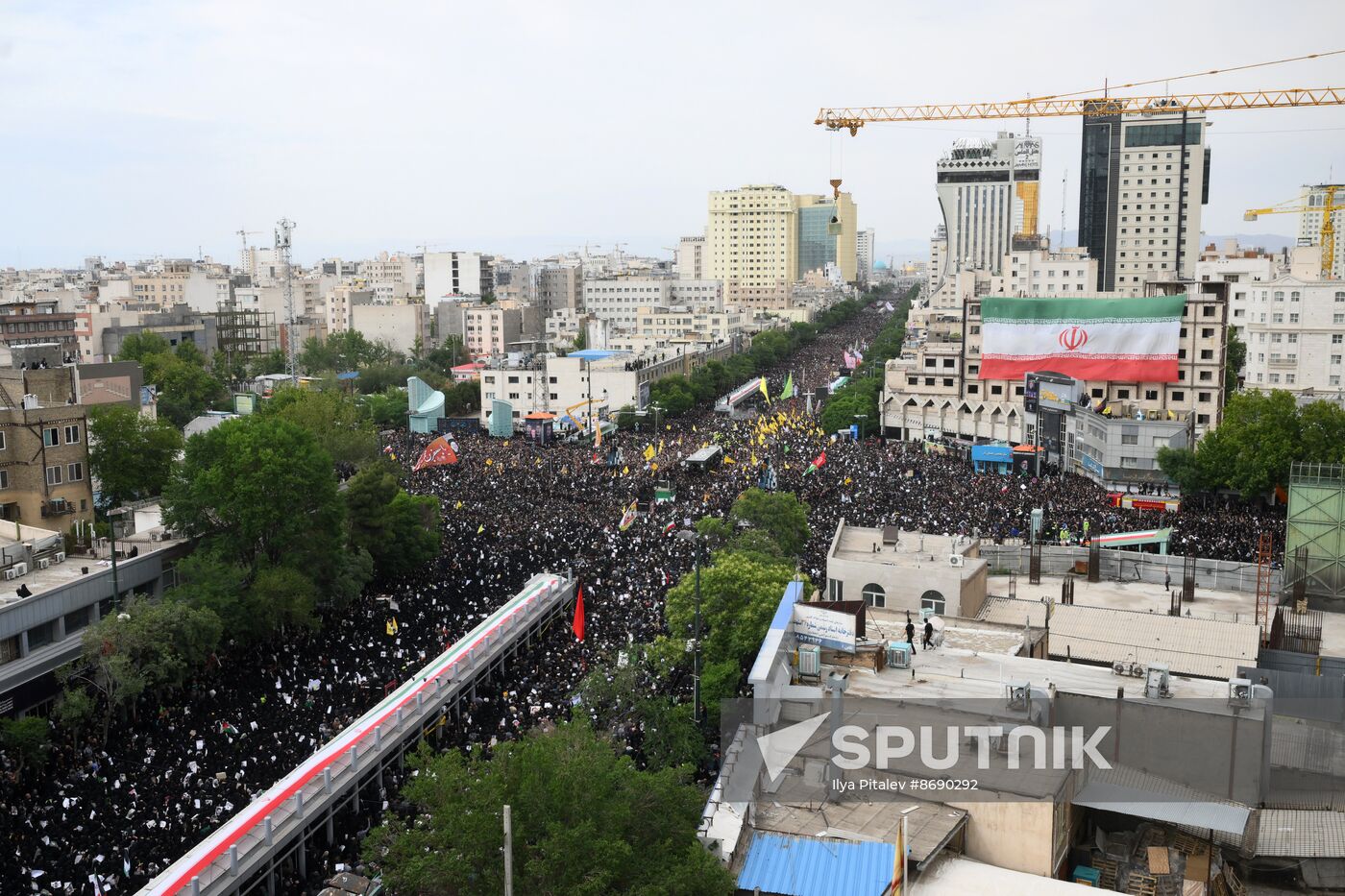 Iran President Death Farewell