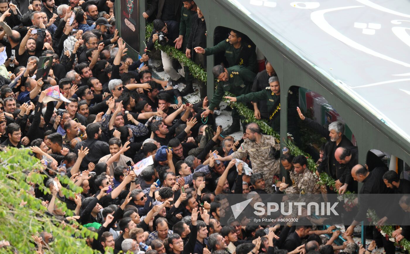 Iran President Death Farewell