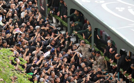 Iran President Death Farewell