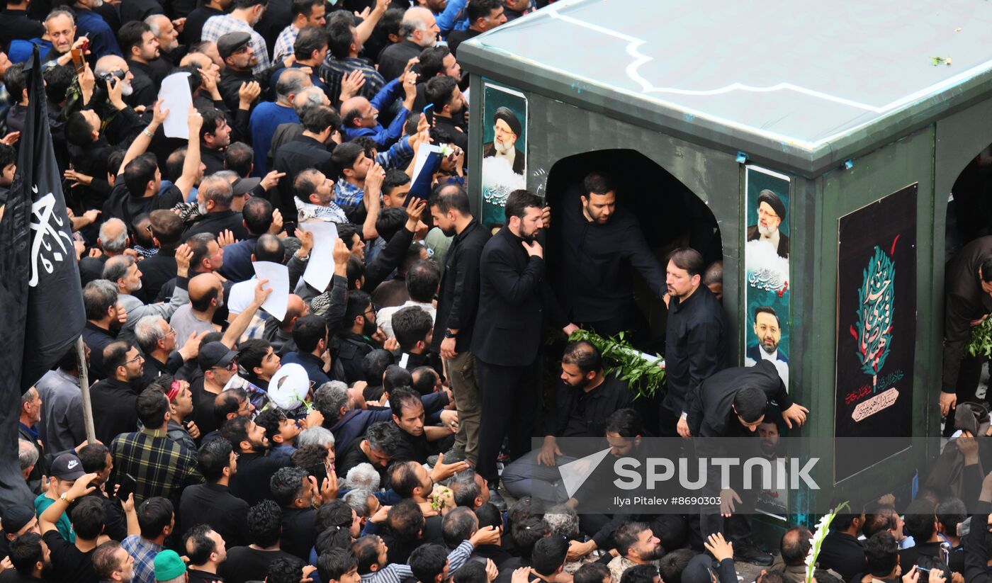 Iran President Death Farewell