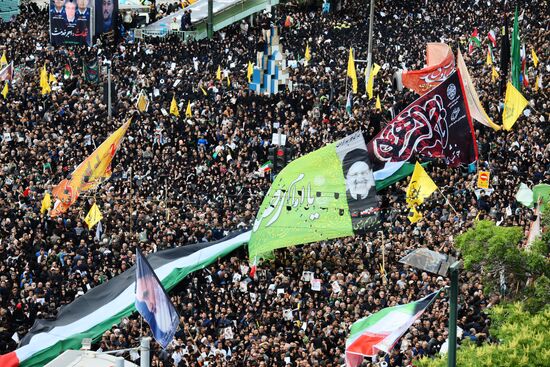 Iran President Death Farewell