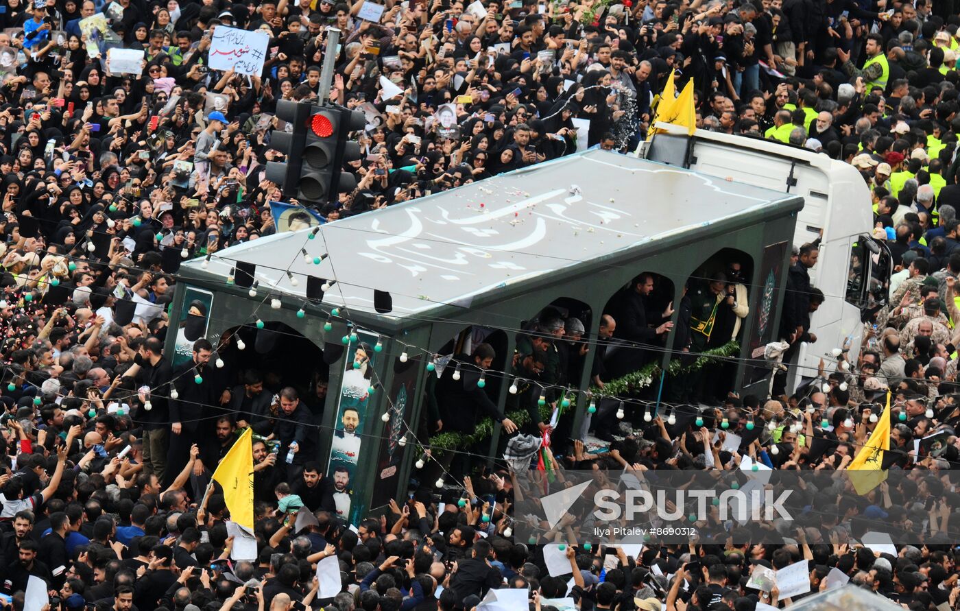 Iran President Death Farewell