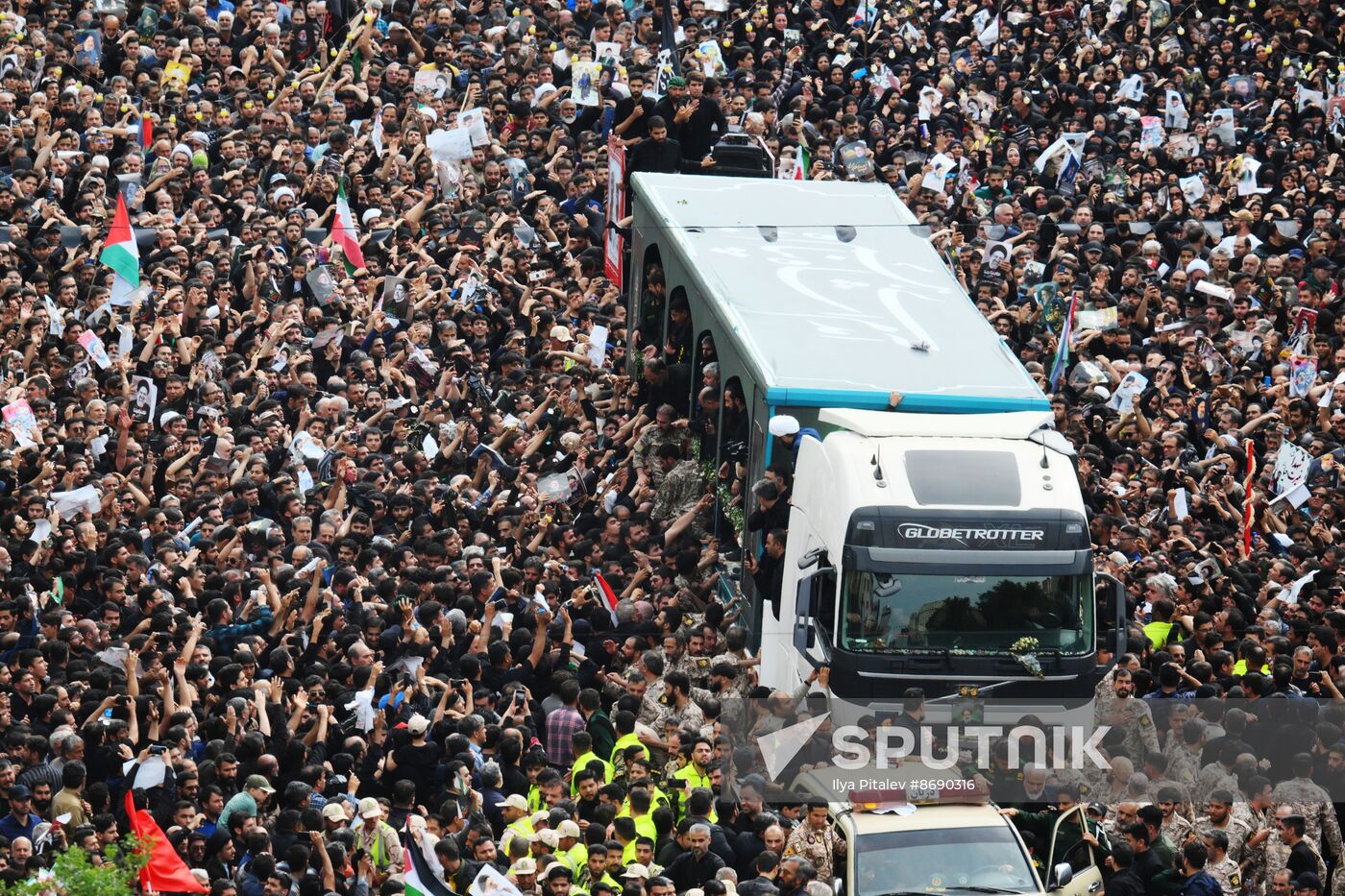 Iran President Death Farewell