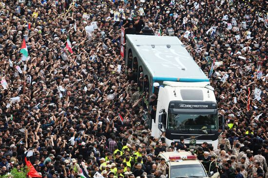 Iran President Death Farewell