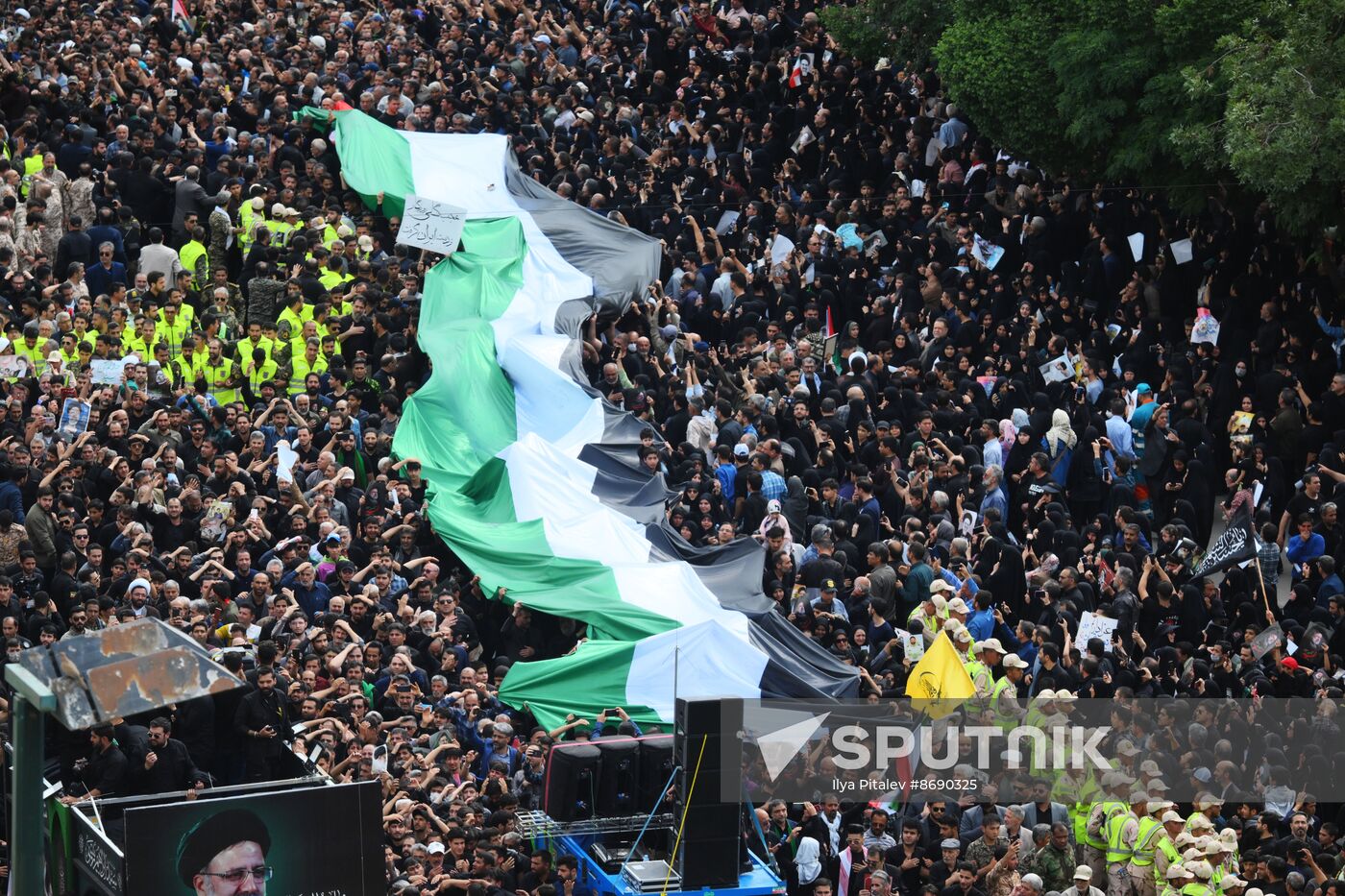 Iran President Death Farewell