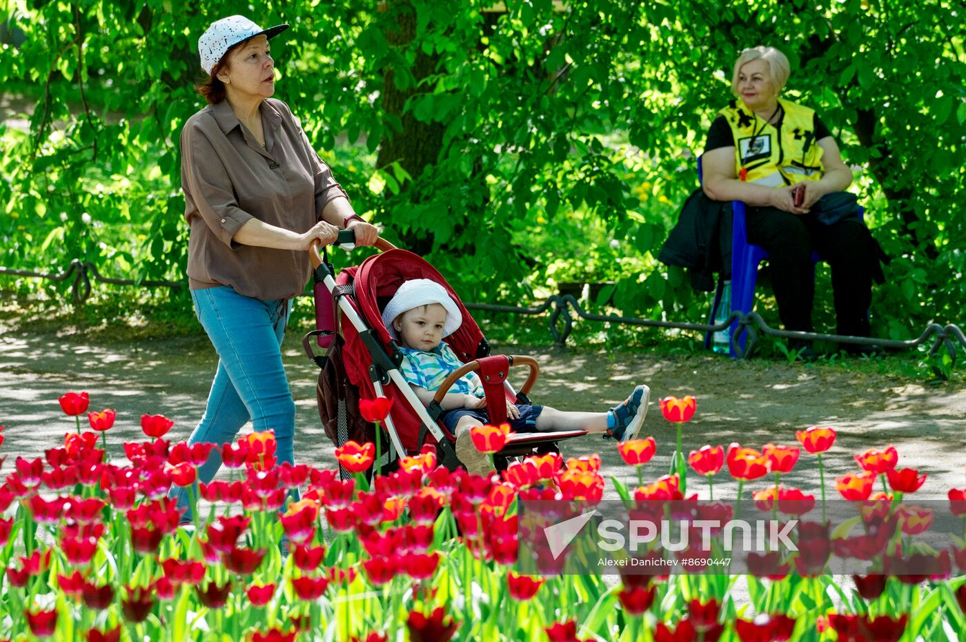 Russia Environment Tulips Festival