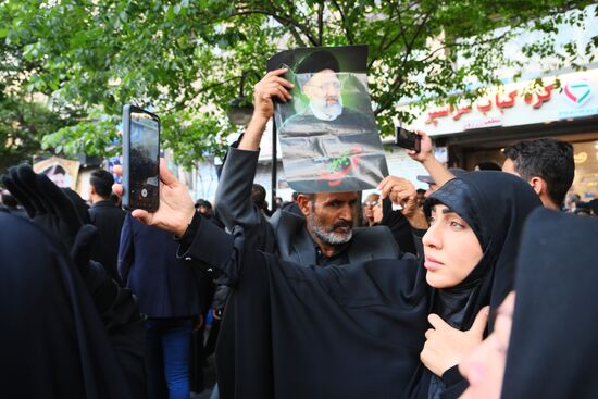 Iran President Death Farewell