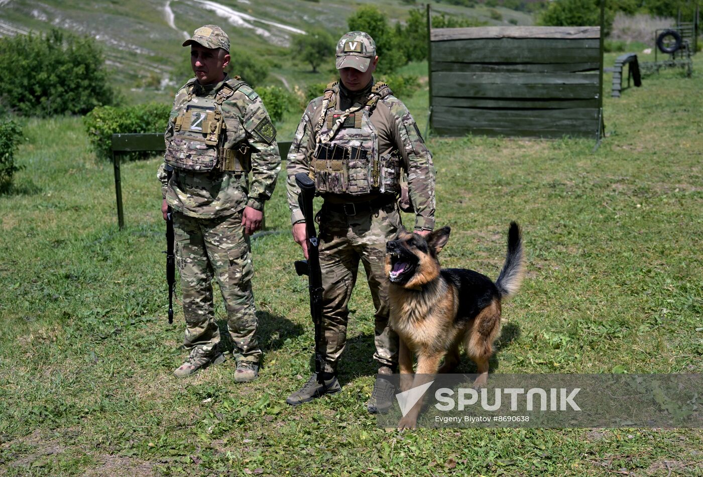 Russia Ukraine Military Operation Canine Service