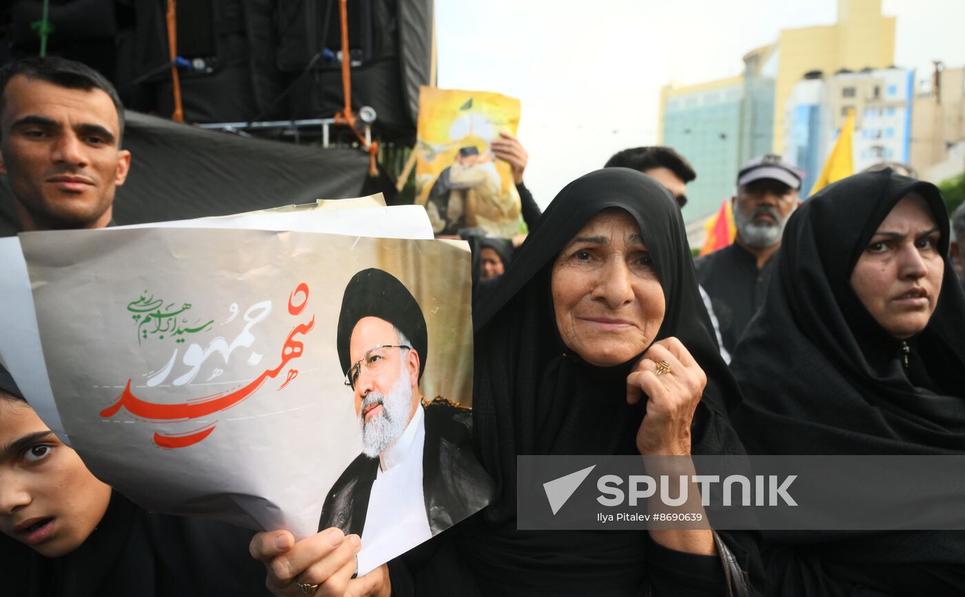 Iran President Death Farewell