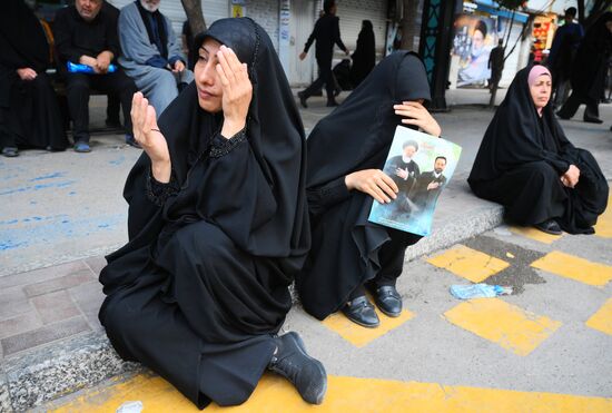 Iran President Death Farewell