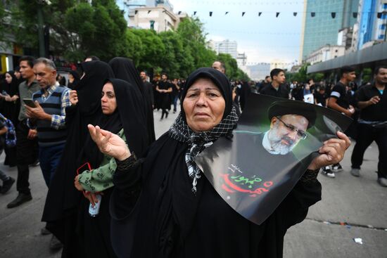 Iran President Death Farewell