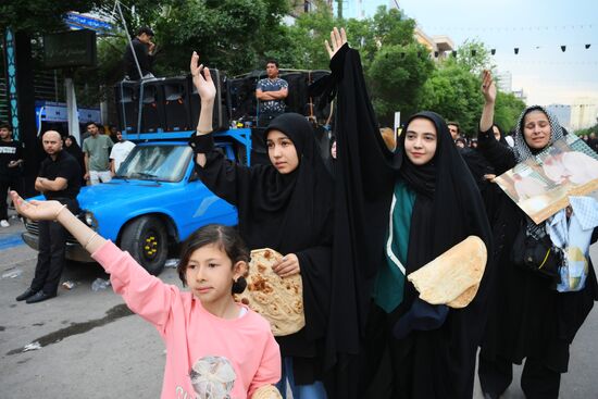 Iran President Death Farewell