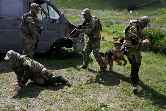 Russia Ukraine Military Operation Canine Service