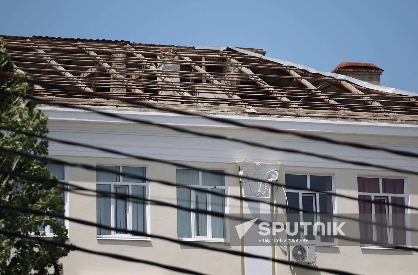Russia Storm Wind Aftermath
