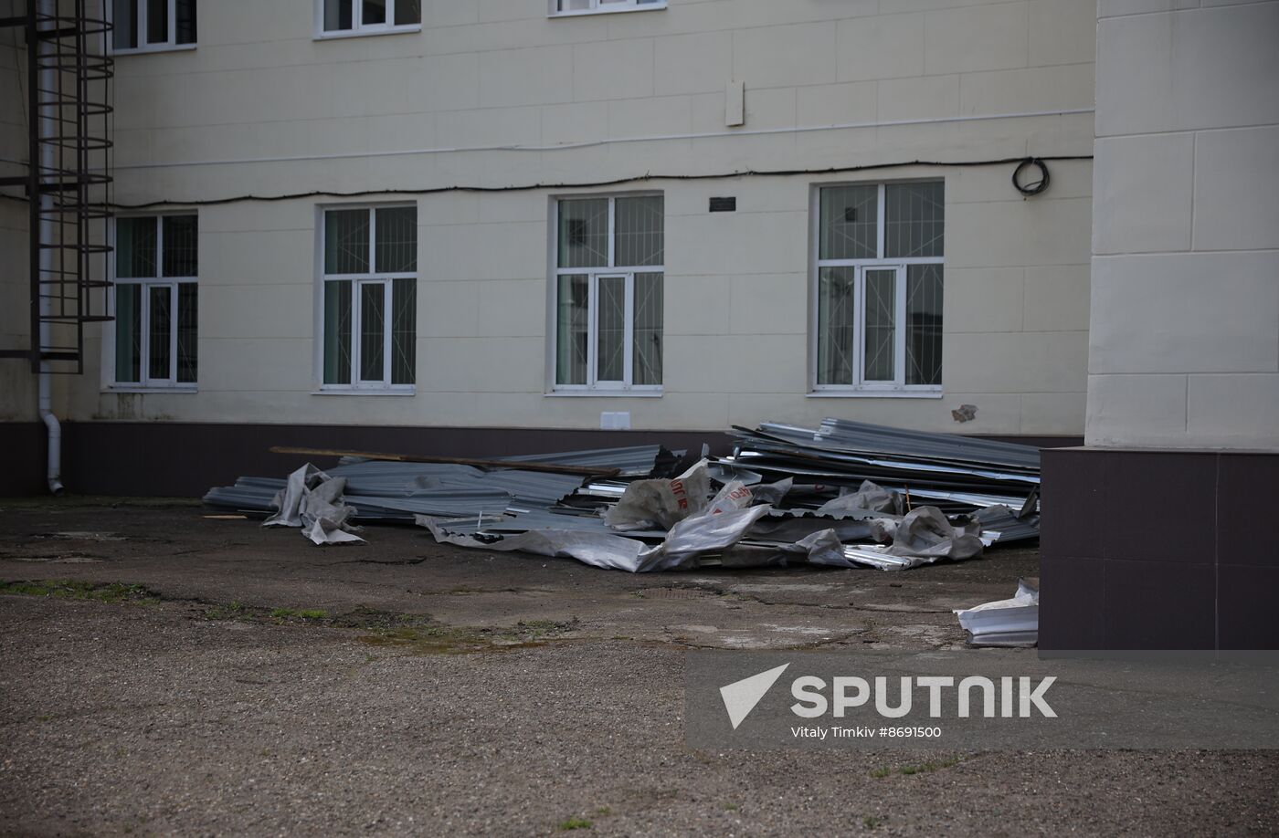 Russia Storm Wind Aftermath