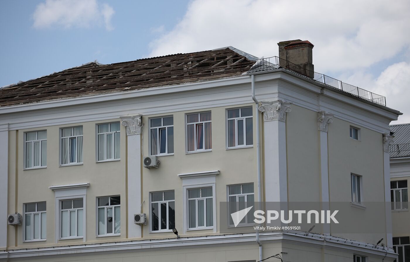 Russia Storm Wind Aftermath