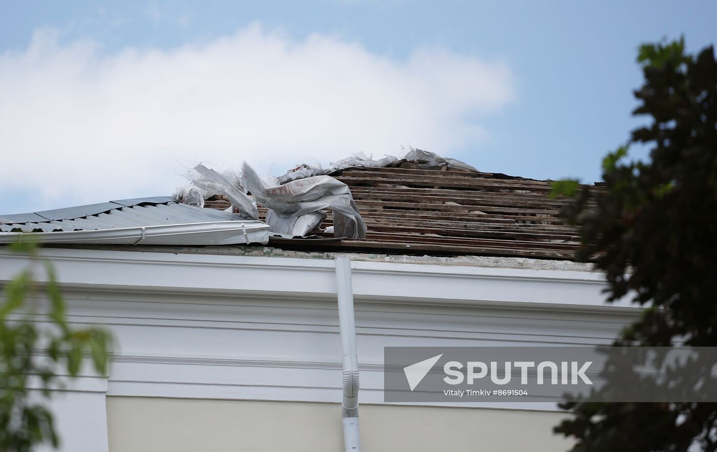 Russia Storm Wind Aftermath
