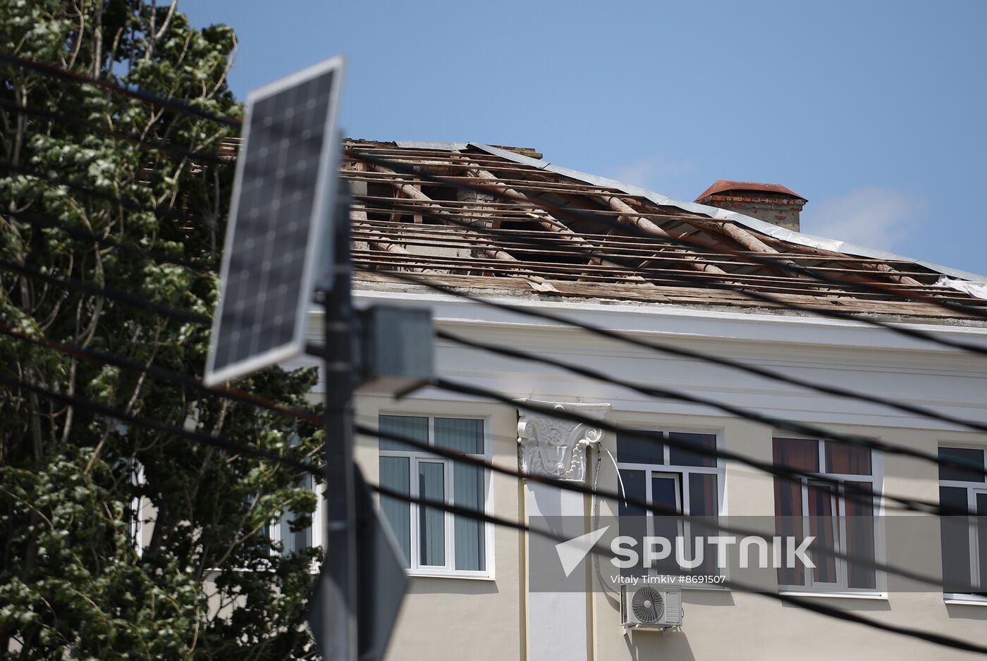 Russia Storm Wind Aftermath