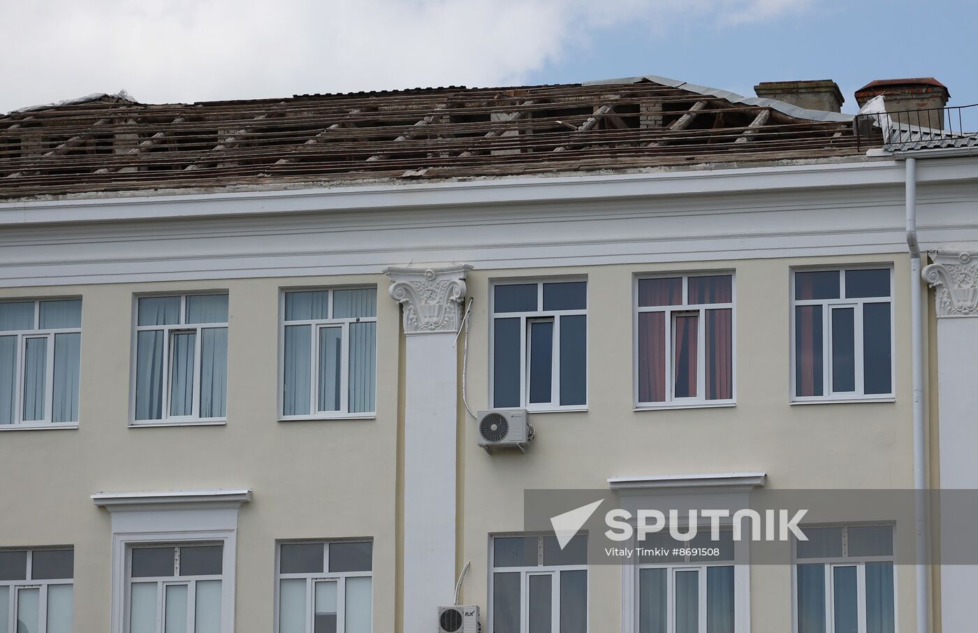 Russia Storm Wind Aftermath
