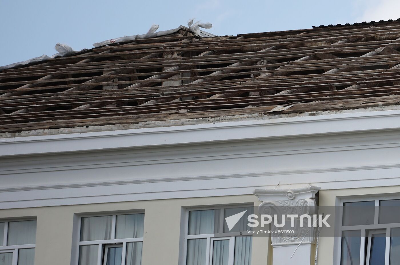Russia Storm Wind Aftermath