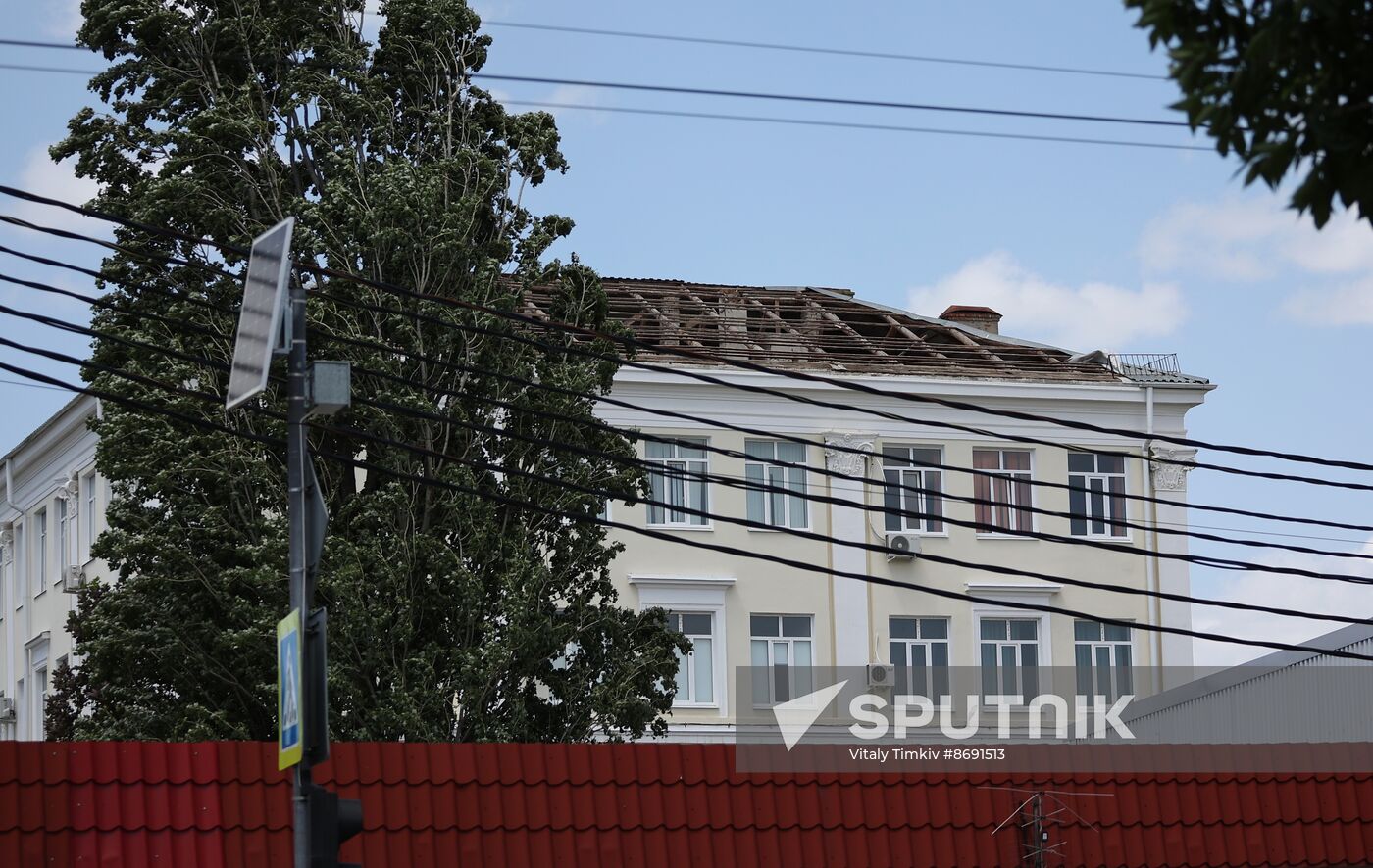 Russia Storm Wind Aftermath