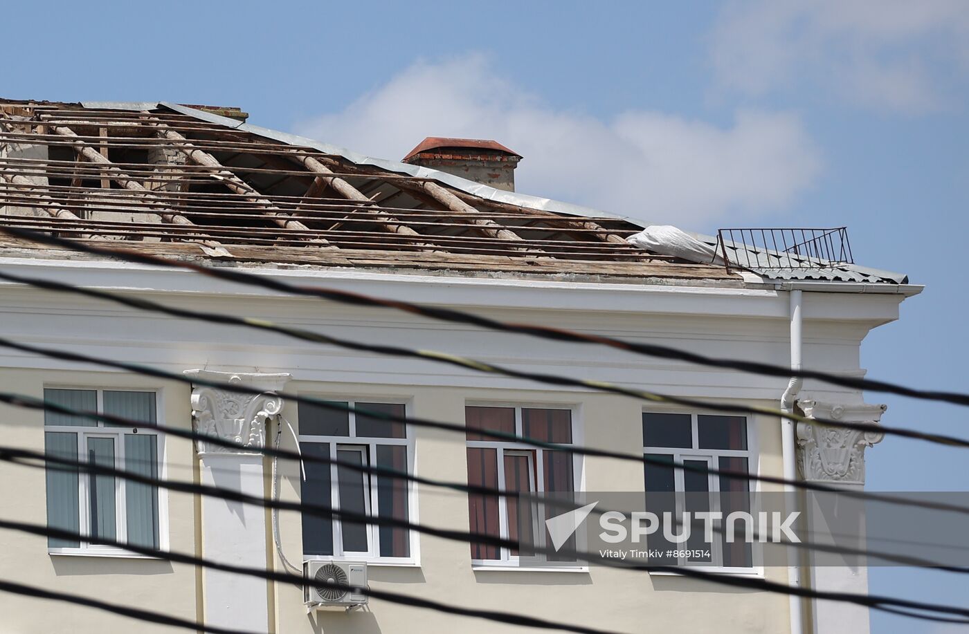 Russia Storm Wind Aftermath