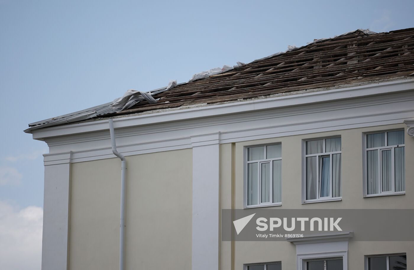 Russia Storm Wind Aftermath