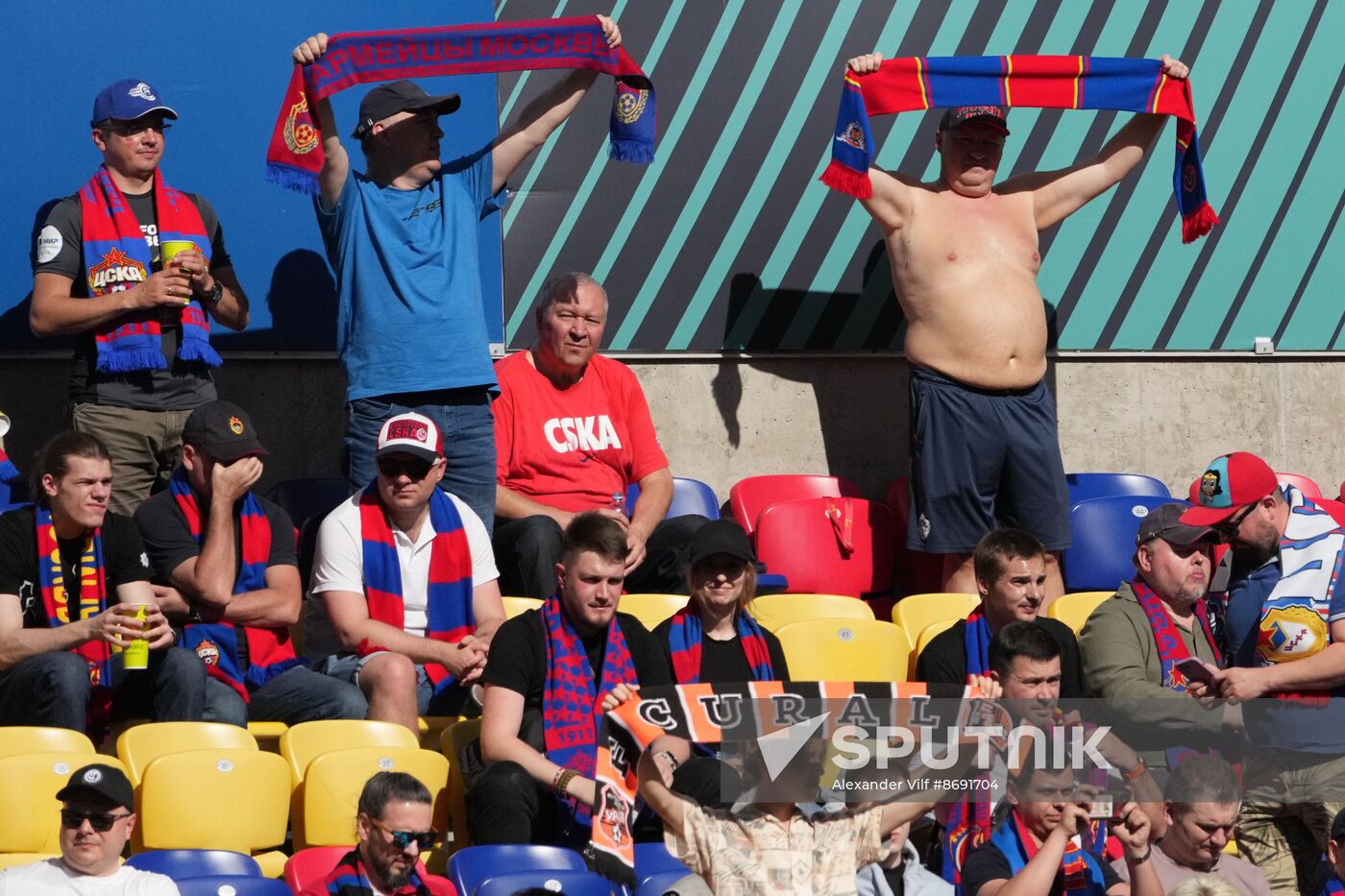 Russia Soccer Premier-League CSKA - Ural