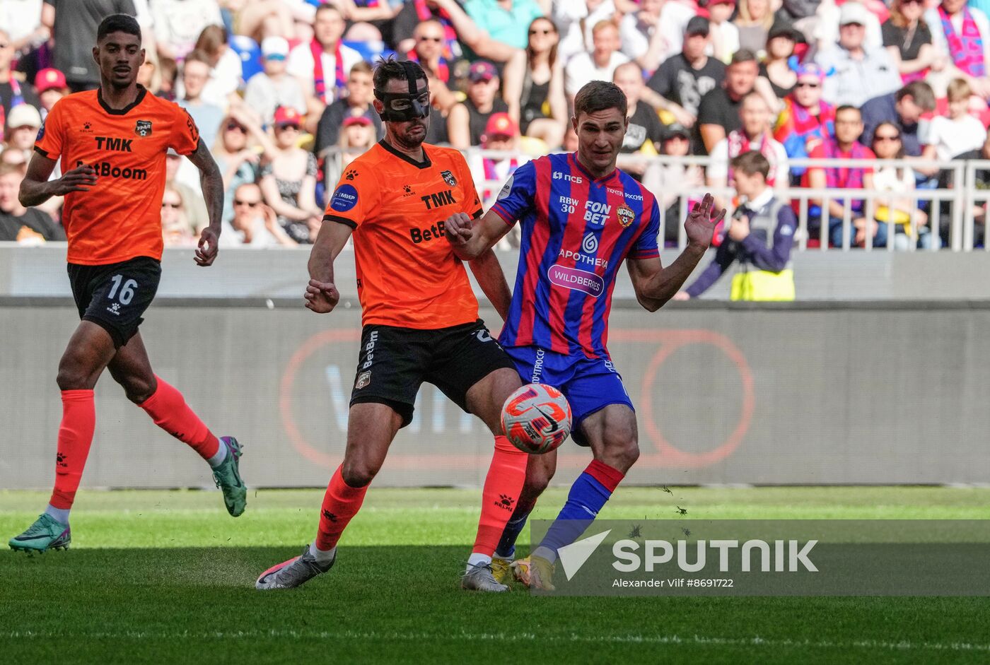 Russia Soccer Premier-League CSKA - Ural