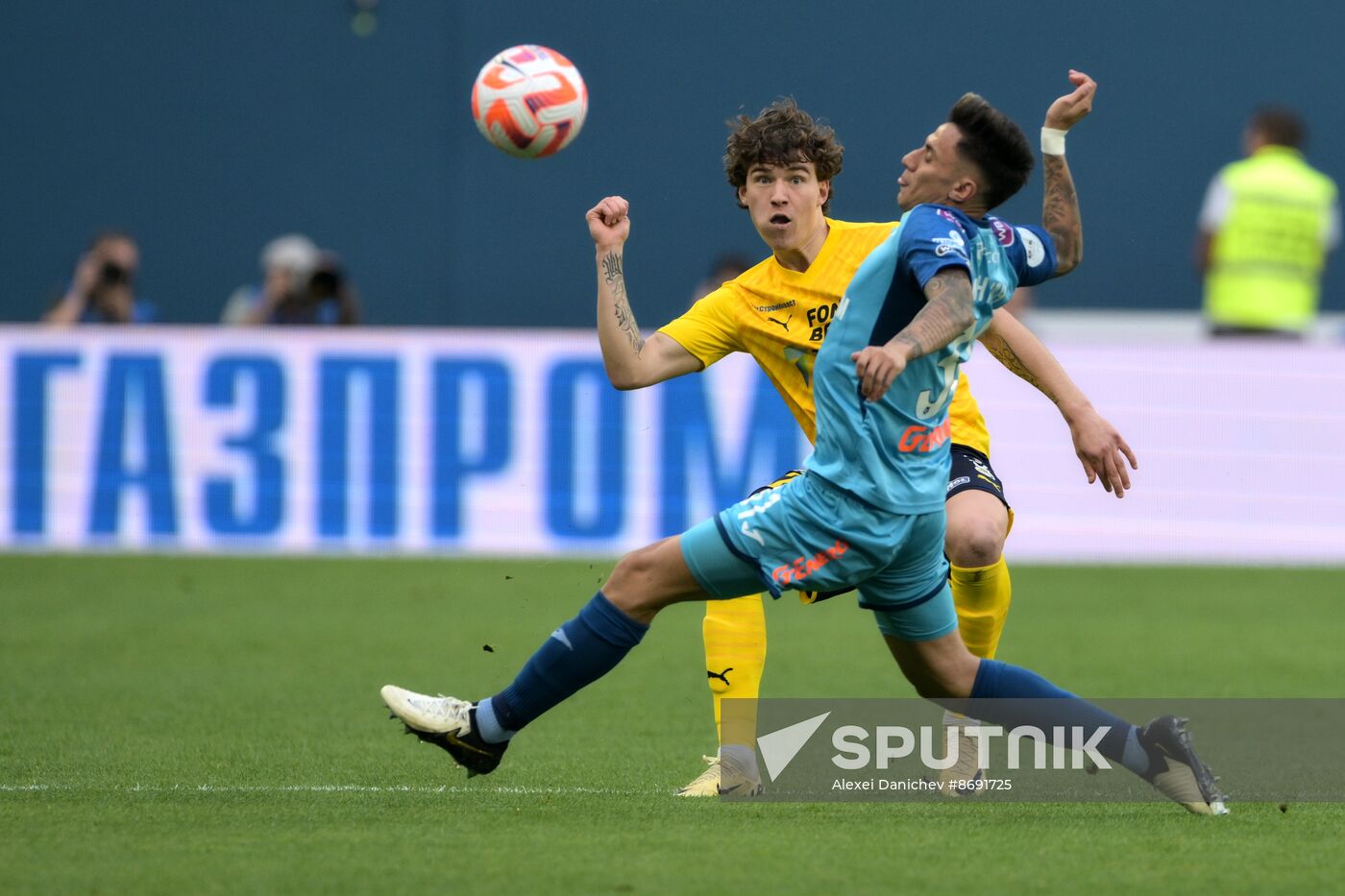 Russia Soccer Premier-League Zenit - Rostov