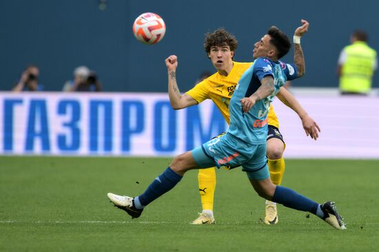 Russia Soccer Premier-League Zenit - Rostov