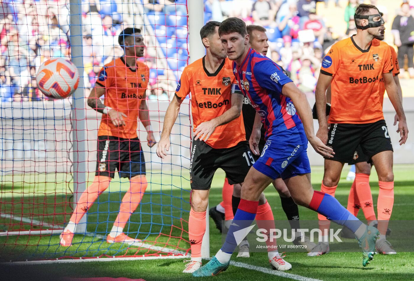 Russia Soccer Premier-League CSKA - Ural