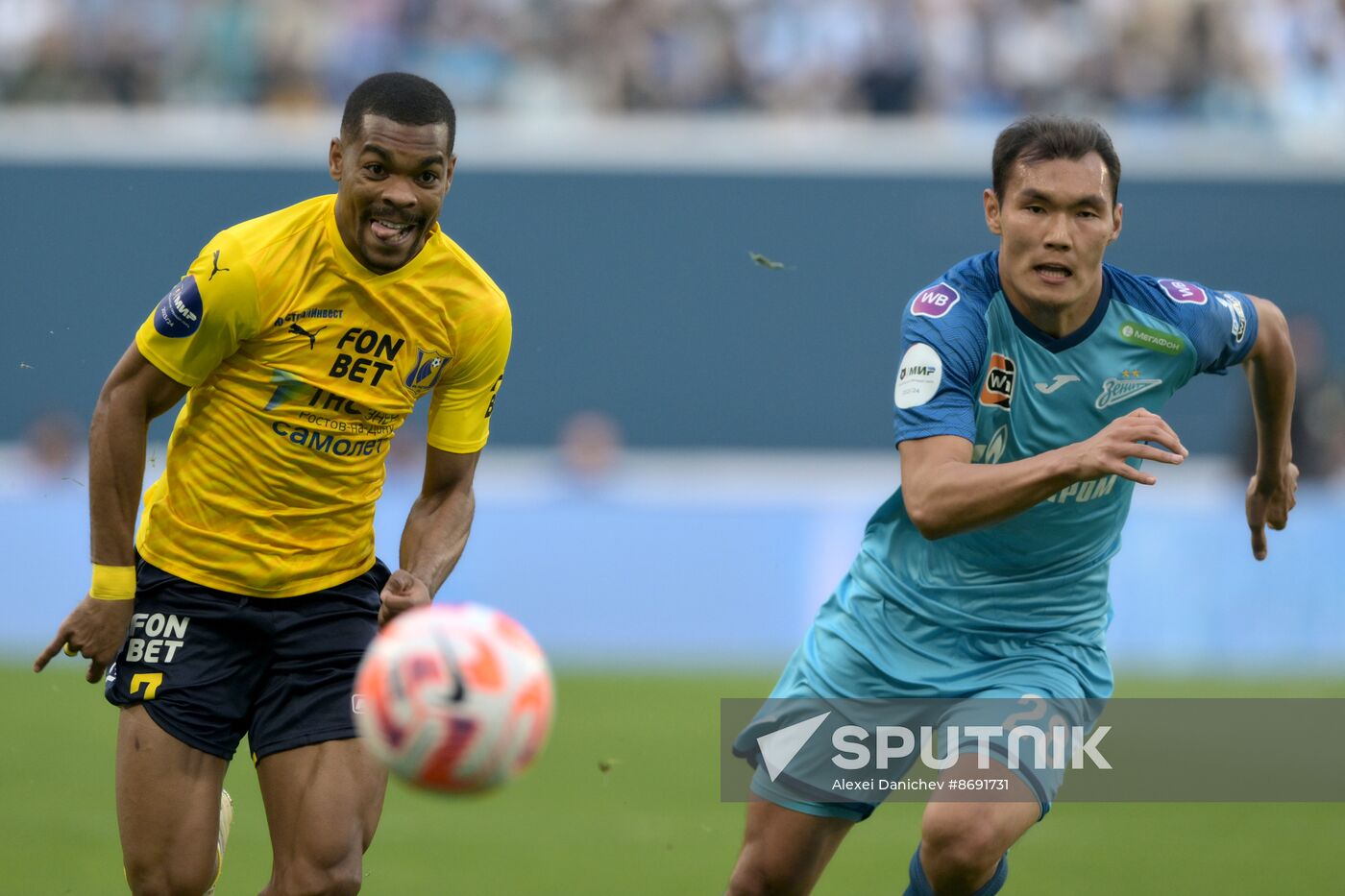 Russia Soccer Premier-League Zenit - Rostov
