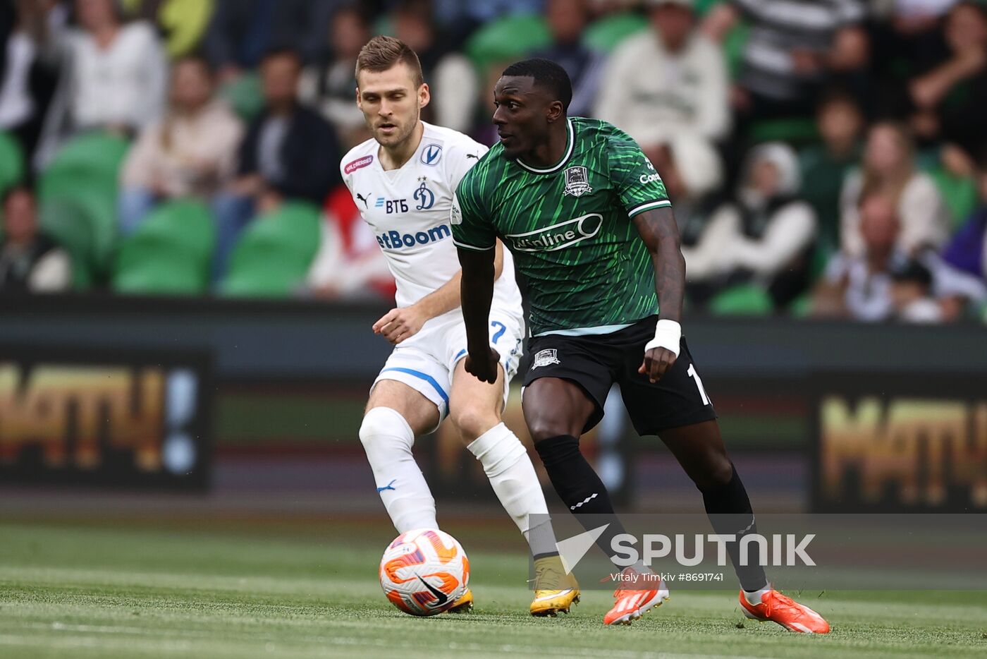 Russia Soccer Premier-League Krasnodar - Dynamo