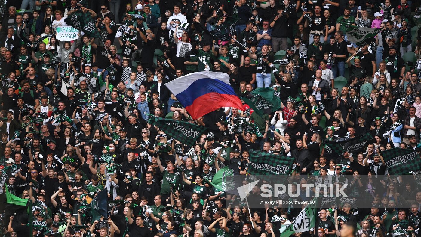 Russia Soccer Premier-League Krasnodar - Dynamo