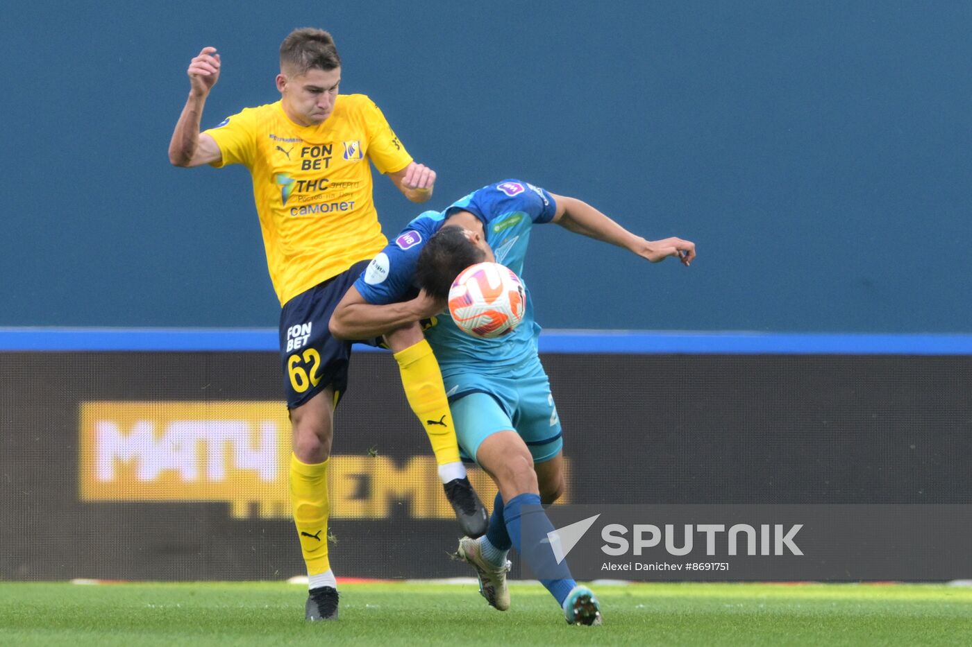 Russia Soccer Premier-League Zenit - Rostov